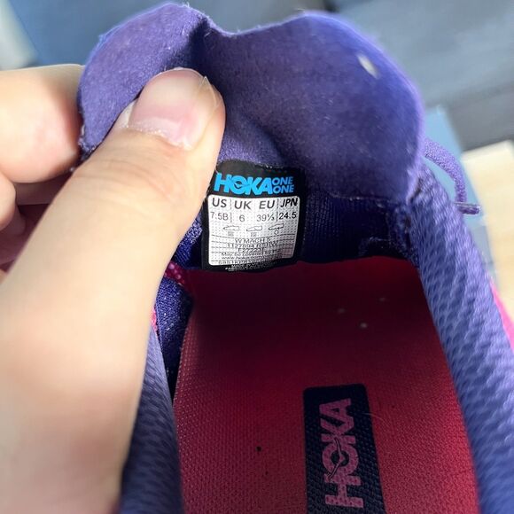 Hoka One One Mach 5 Pink Running Shoes 1127894 RSRW Women's Size 7.5B - Picture 13 of 13